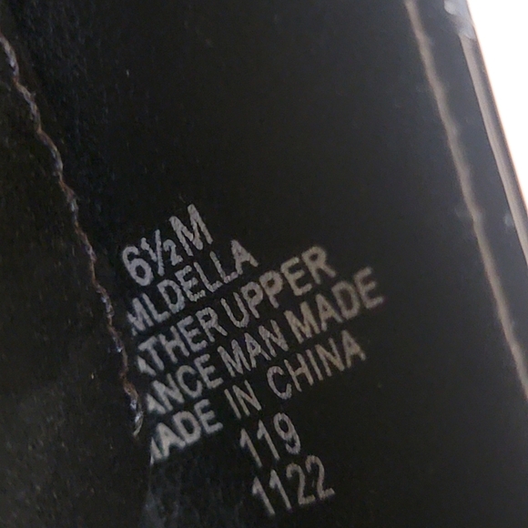 Marc Fisher Anklestrap Open toe block heel platform sandals Size 6.5 - Picture 3 of 11